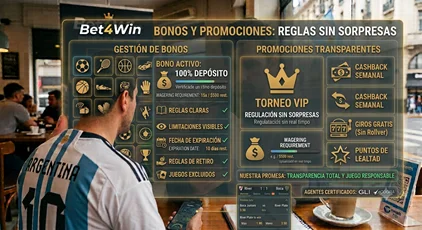 Bonos y promociones de Bet4Win: reglas y condiciones