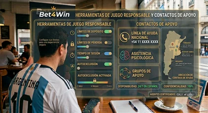 Herramientas de juego responsable y contactos de apoyo