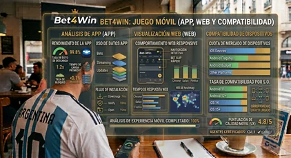 Juego móvil, app y compatibilidad de Bet4Win